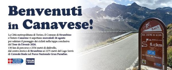  Tour de l’Avenir 2026: da Strambino al Nivolet 